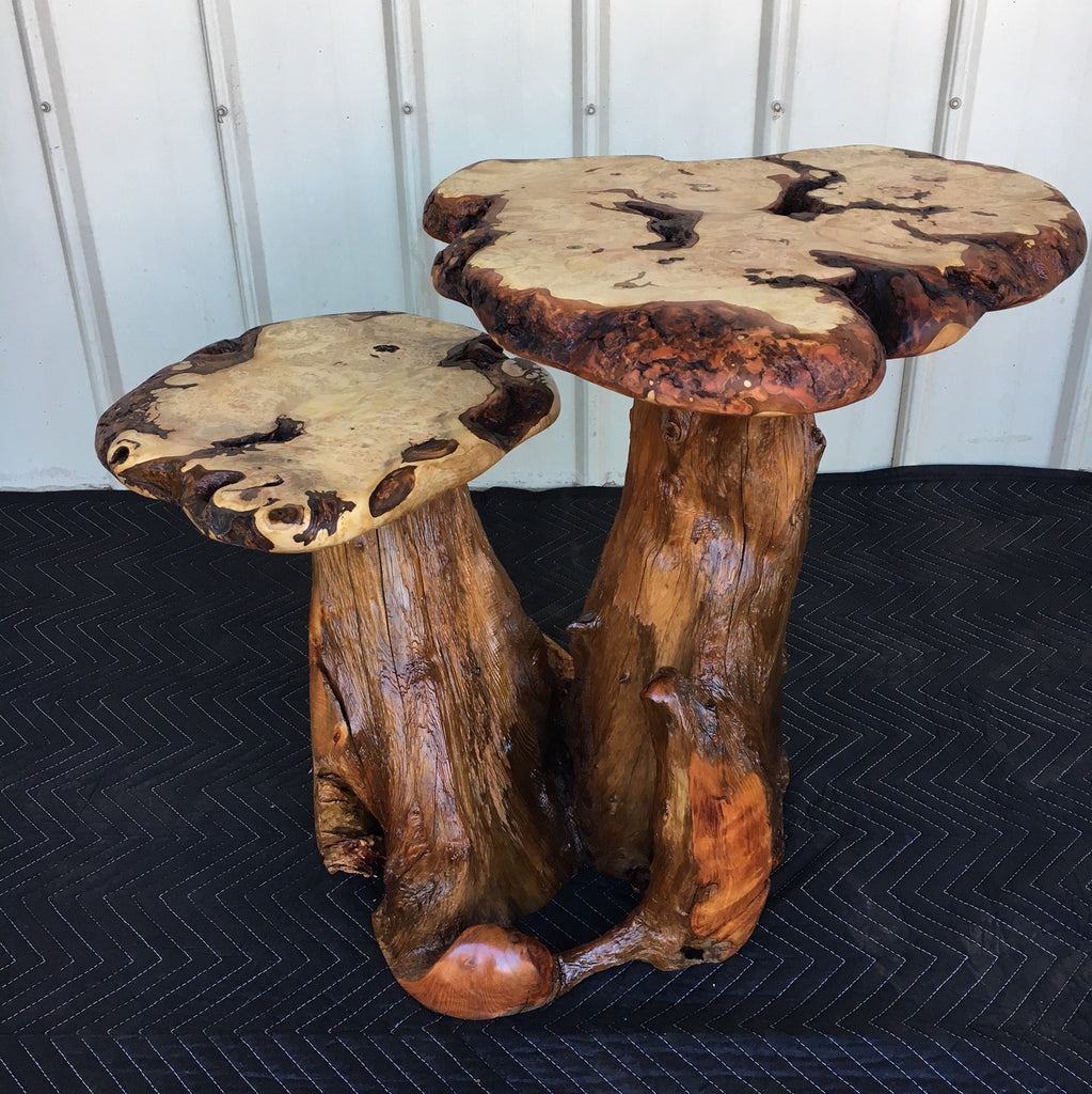 Live Edge, Burl Wood Occasional Tables For Sale, Buy Online