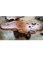 Redwood console/ entry table excellent burl!