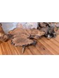 Oak Burl Coffee Table