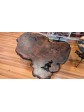 Claro Walnut Burl Coffee Table, excellent