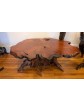 Redwood Lace Burl Coffee Table