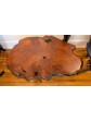 Redwood Lace Burl Coffee Table