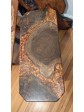 Claro walnut burl with copper epoxy