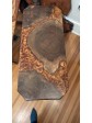 Claro walnut burl with copper epoxy