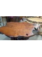 Redwood burl high top table/ bar