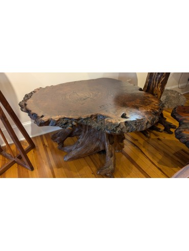 Claro walnut burlcenter table