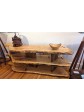 Sofa table tri level shelf