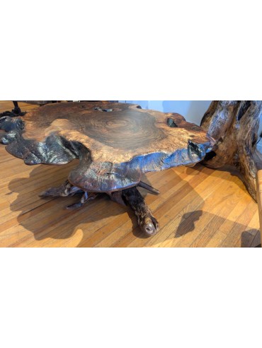 Claro Walnut Burl Coffee Table Claro Walnut Burl Coffee Table