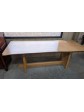 White ash dining table